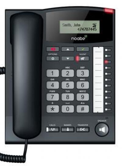 Essence je kancelářský telefon, do kterého lze vložit mobilní SIM kartu.